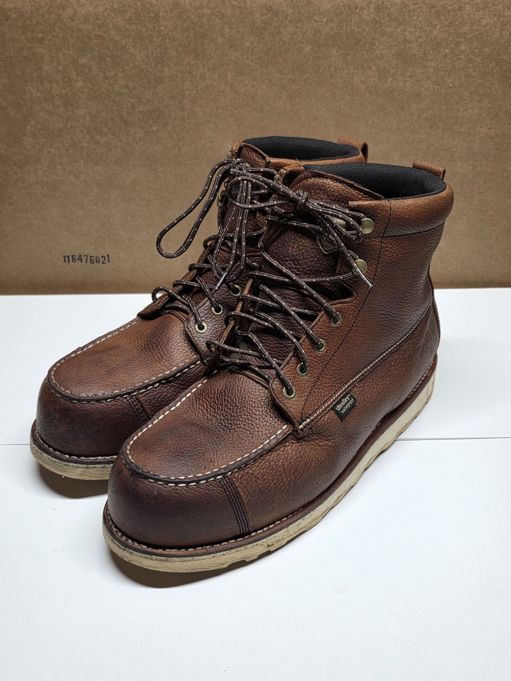 Irish Setter Wingshooter Moc Safety Toe Boots Men's 13 Wide (2E)